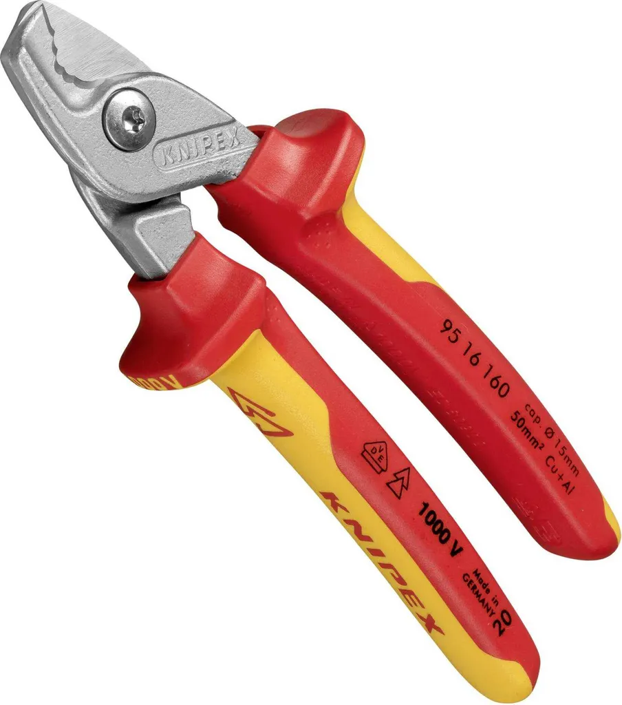 Knipex 95 16 160 StepCut: Tecnologia di Taglio per Impiantisti