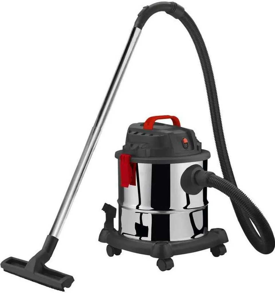 Worgrip Aspirateur Eau et Poussière 20L 1400W Argent avec Prise EU 220V