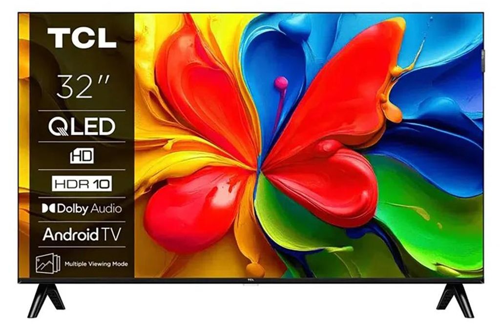 32V4C (80 cm (32 inch), zwart, WXGA, triple tuner, Android Productafbeelding 