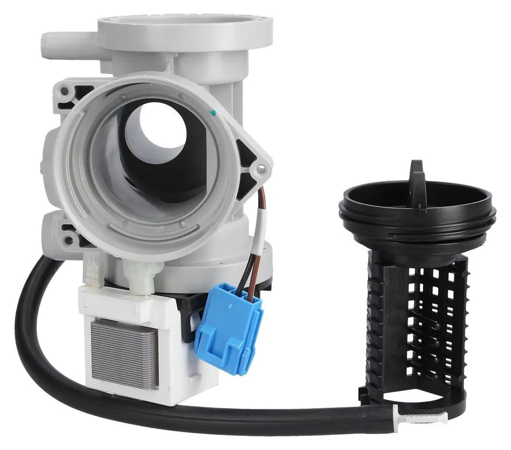 Pompe de vidange pour réparer lave-linge LG 5859EN1006S et filtre