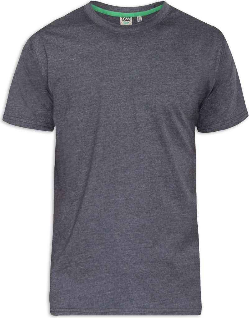 Duke - "D555 Flyers 2" T-Shirt Rundhalsausschnitt für Herren DC165 (M) (Anthrazit meliert)