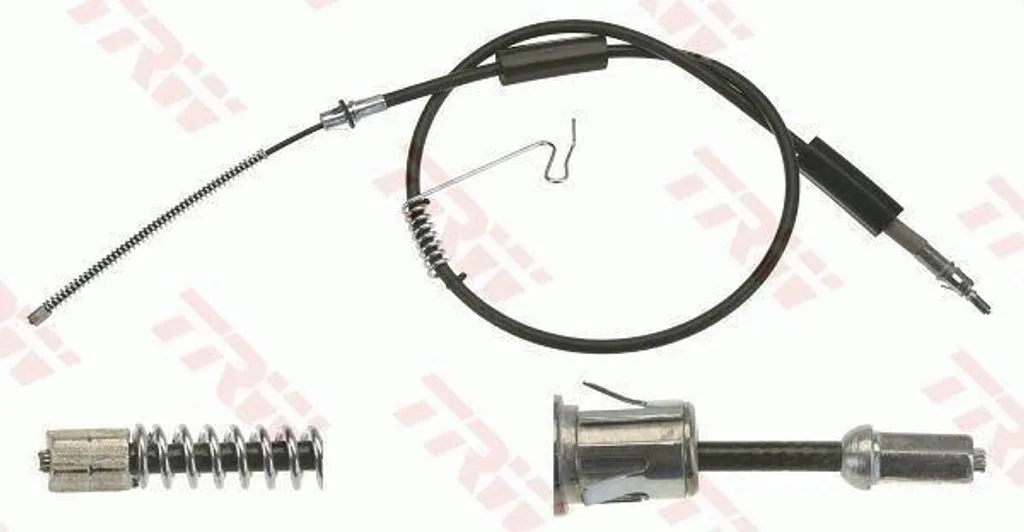 Câble de frein à main TRW GCH109 pour Transit OE YC152A809CG - Acier