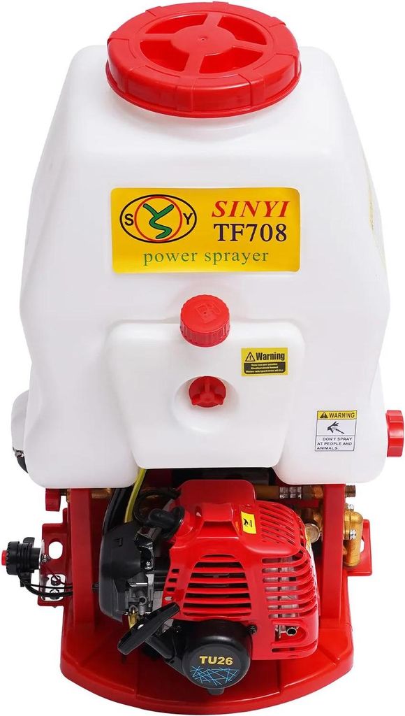 Rückenspritze Garten - Hochdruck Sprühgerät 700W - Elektrischer Nebelzerstäuber - Tank bis 20L - Für Desinfektion und Bewässerung - Tragbar -...