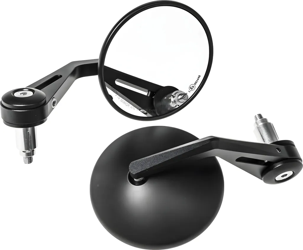 Rétroviseur embout de guidon anti-vibration pour vision nette