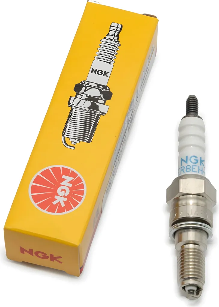 Set 4 Candele NGK ER8EH-N 5606 per Moto e Scooter | Ricambio Originale