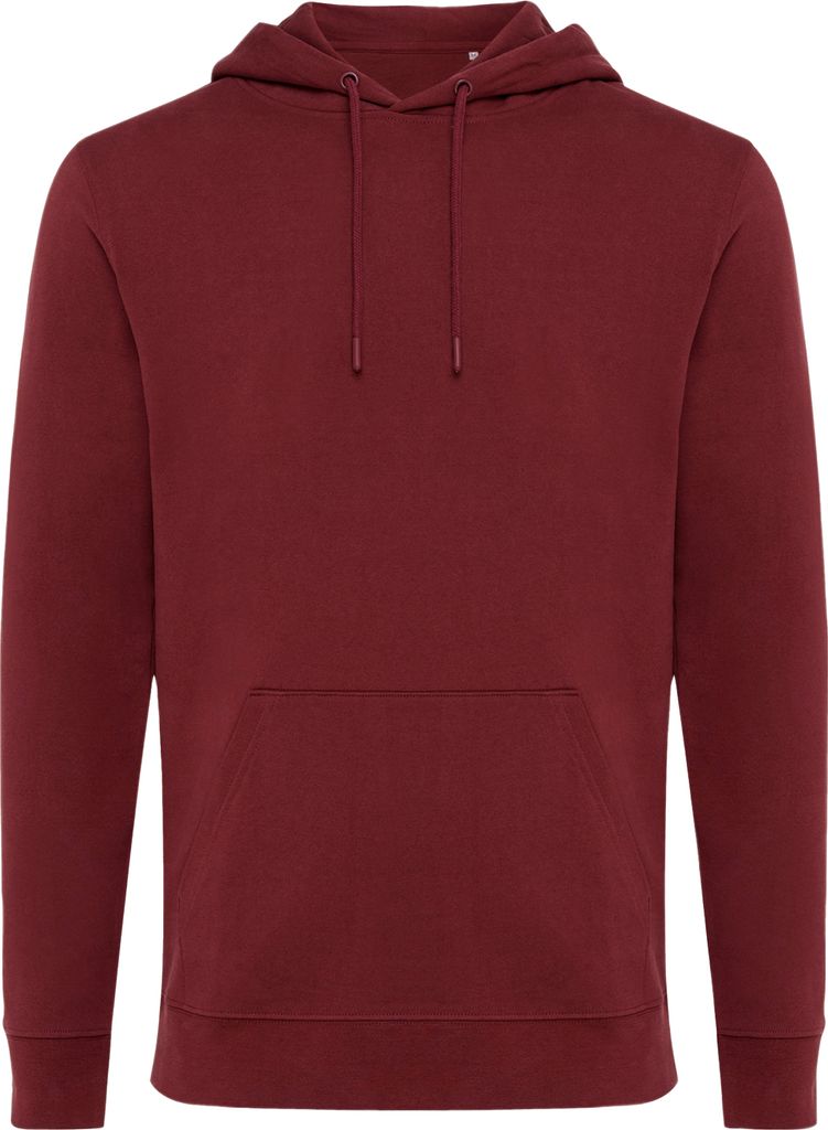 Iqoniq - "Jasper" Kapuzenpullover für Herren/Damen Uni XD1089 (3XL) (Burgunderrot)
