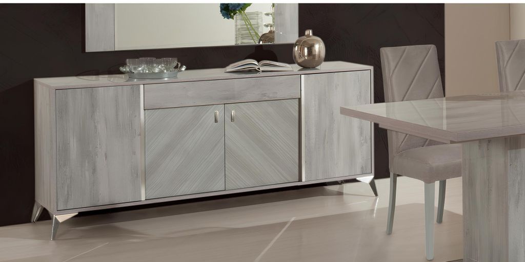 Sideboard Kommode Holz Modern Kommoden Design Schrank Grau Schlafzimmer Möbel