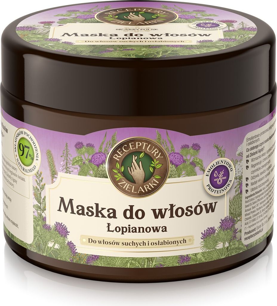 Maska Łopianowa Eurus Regenerująca Do Włosów Suchych 300 Ml Zdjęcie produktu 