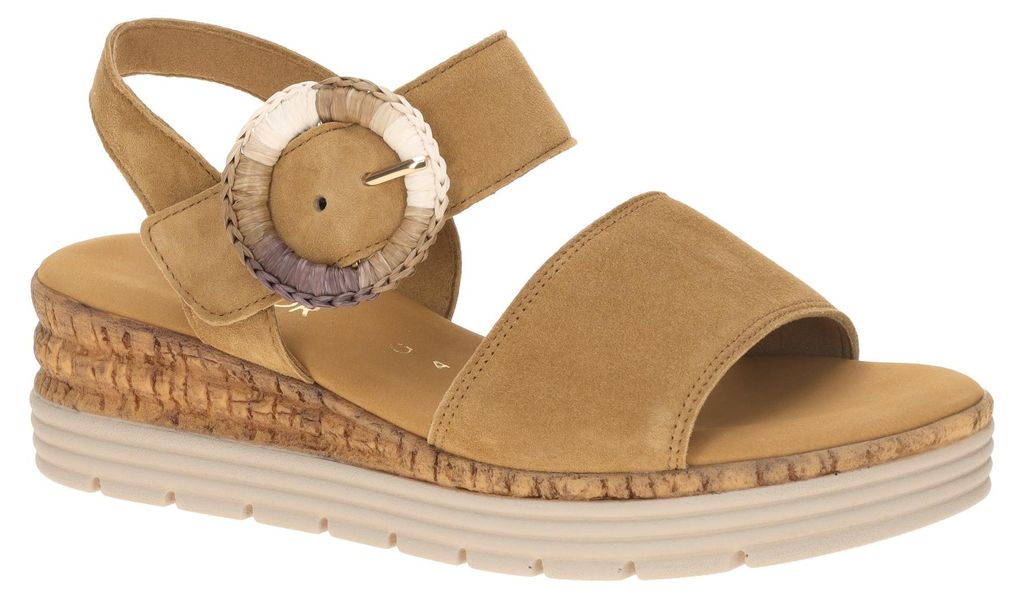 Gabor 82.706 Damen Sandalette - Riemchen Sandalen braun NEU