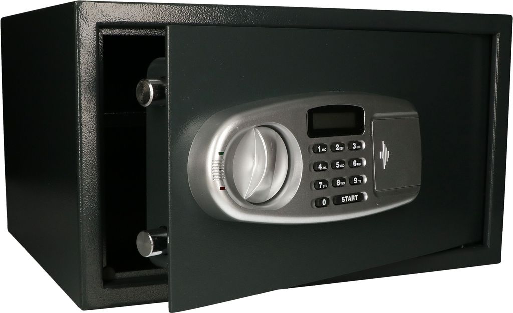 KOTARBAU Elektronischer Tresor mit Zahlenschloss 43x37x25cm Solider Schutz