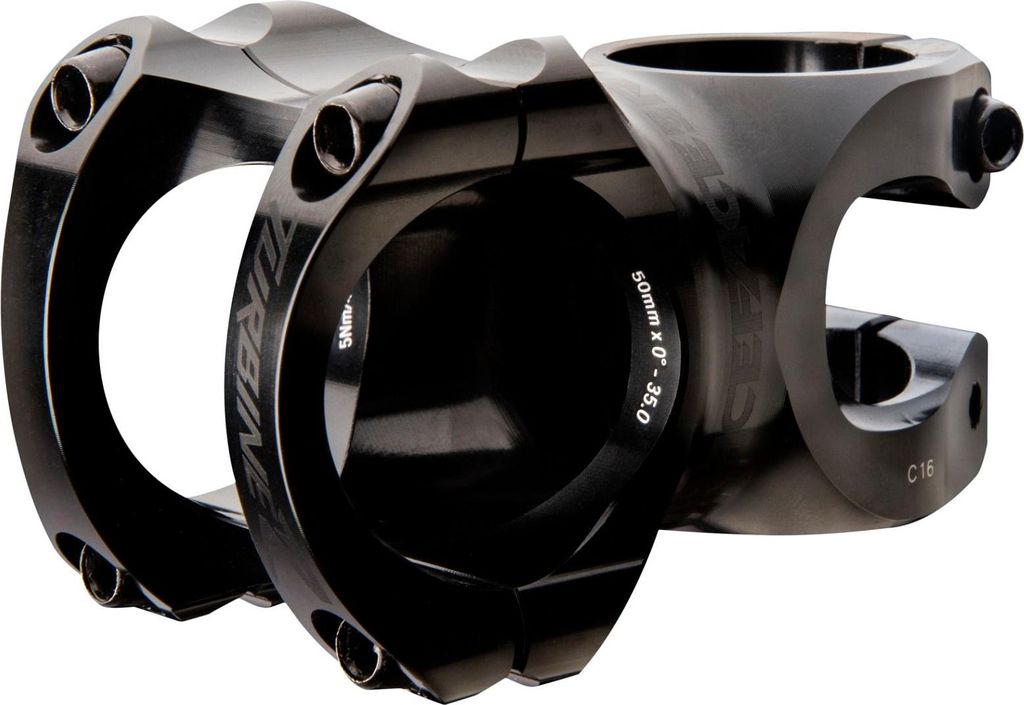Race Face Turbine R Vorbau, 35.0mm, 32mm, schwarz - steifer Enduro-Vorbau der...