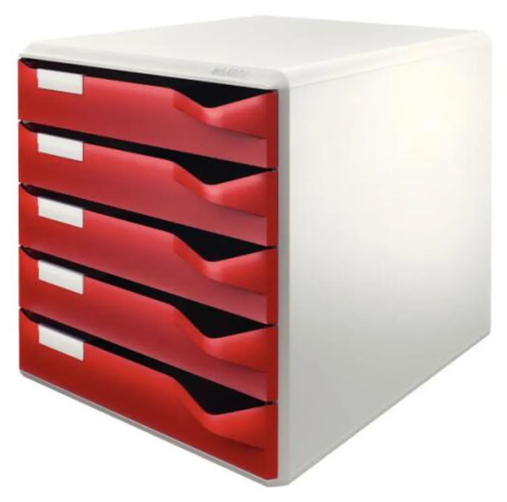 Module de rangement Leitz Post-Set 5 tiroirs bicolore robuste et stable