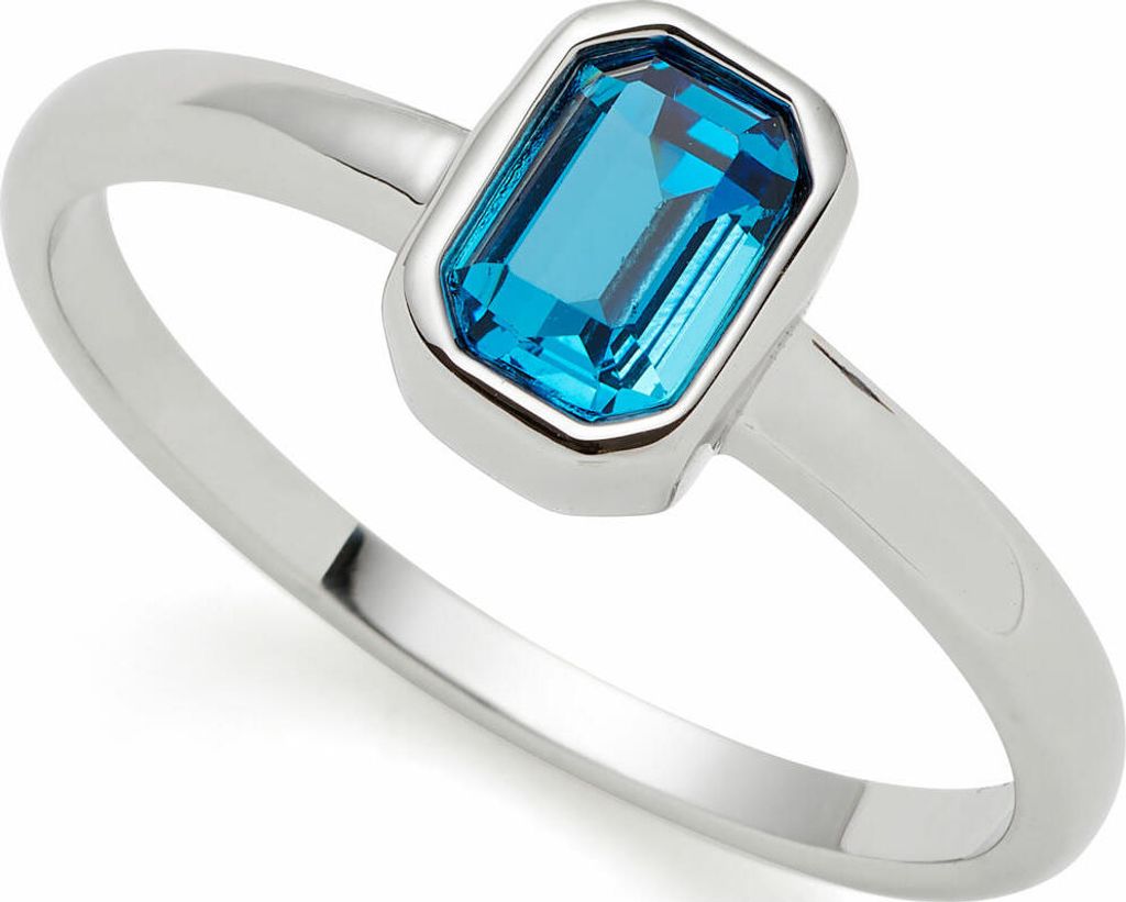 Leonardo Jewels Ring Sophia CIAO, Fingerring, Fingerschmuck, Schmuck, Größe 17, Edelstahl, Glasstein, 024484