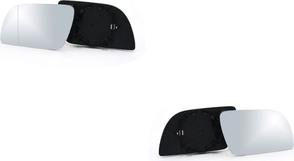 Johns, Spiegelglas Außenspiegel Glas passend für VW Polo 02 9N 10/01-04/05 Set Lin. Re. 6Q0857521A 6Q0857522C