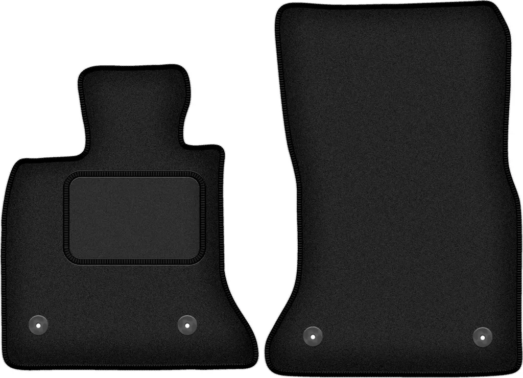 Accessori BMW GT F07: Tappetini in Velluto Nero per Interni Elite