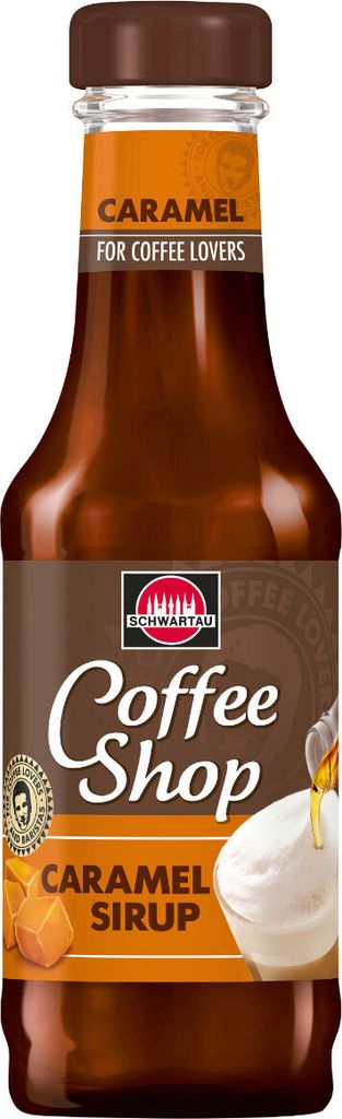 Schwartau Coffee Shop Kaffeesirup mit Caramel Geschmack Produktbild 