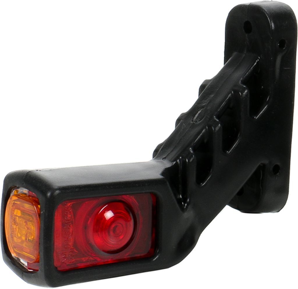 Begrenzungsleuchte 4 LEDs E9-Zulassung, 24 Volt Markierungsleuchte für LKW und Anhänger, für links