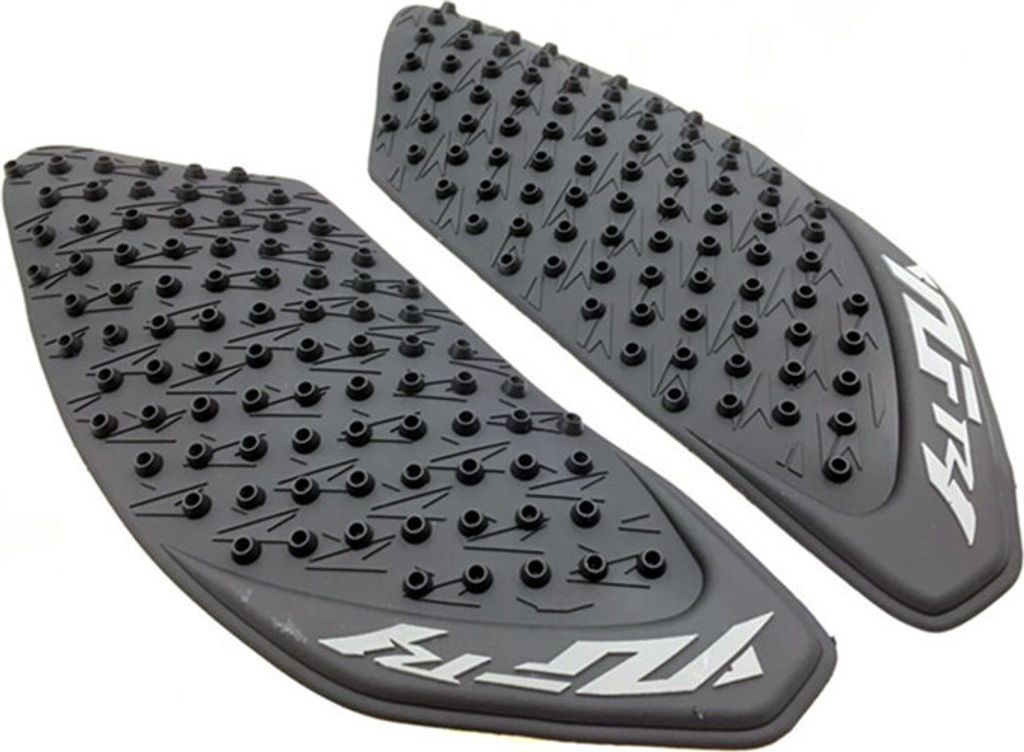 Öl Box Pad Protector Aufkleber Dekor Kniegriff Traktion für Yamaha YZF R1 09-10-11-12-13-14 schwarz