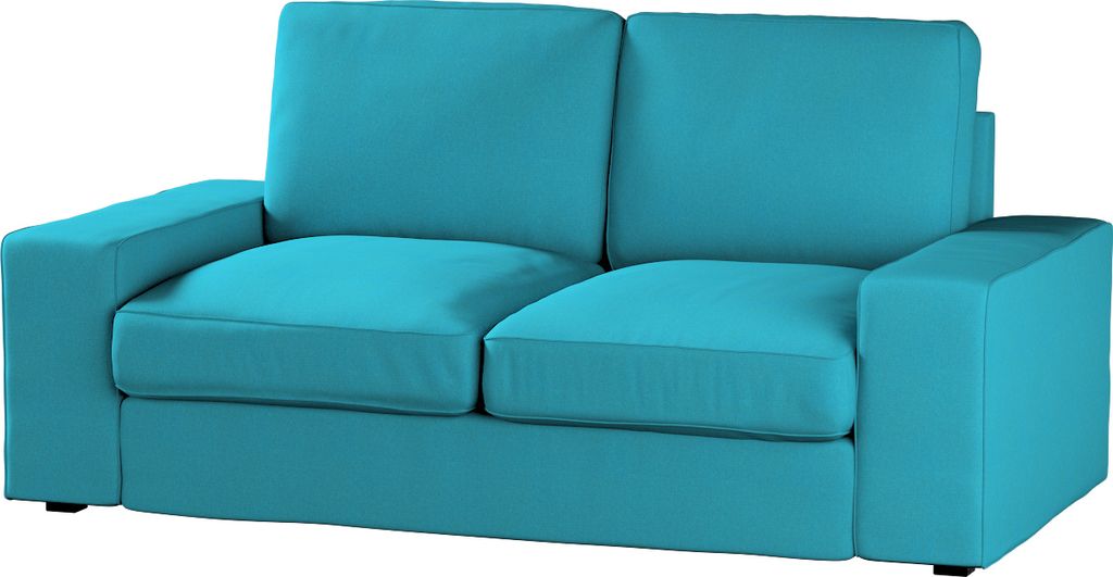 Dekoria Bezug für Kivik 2-Sitzer Sofa, türkis, Bezug für Sofa Kivik 2-Sitzer