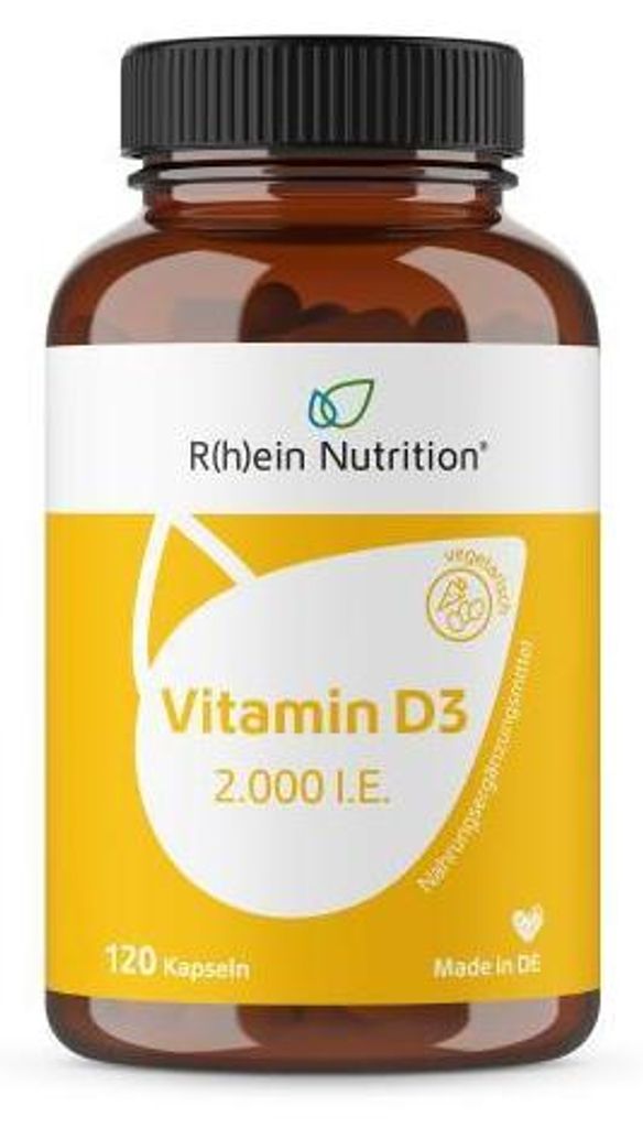 Vitamin D3 2.000 I.E. Kapseln 120 St Produktbild 