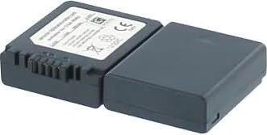 Akku für Panasonic LUMIX DMC-FZ4 Li-Ion 7,2 Volt 600 mAh schwarz.