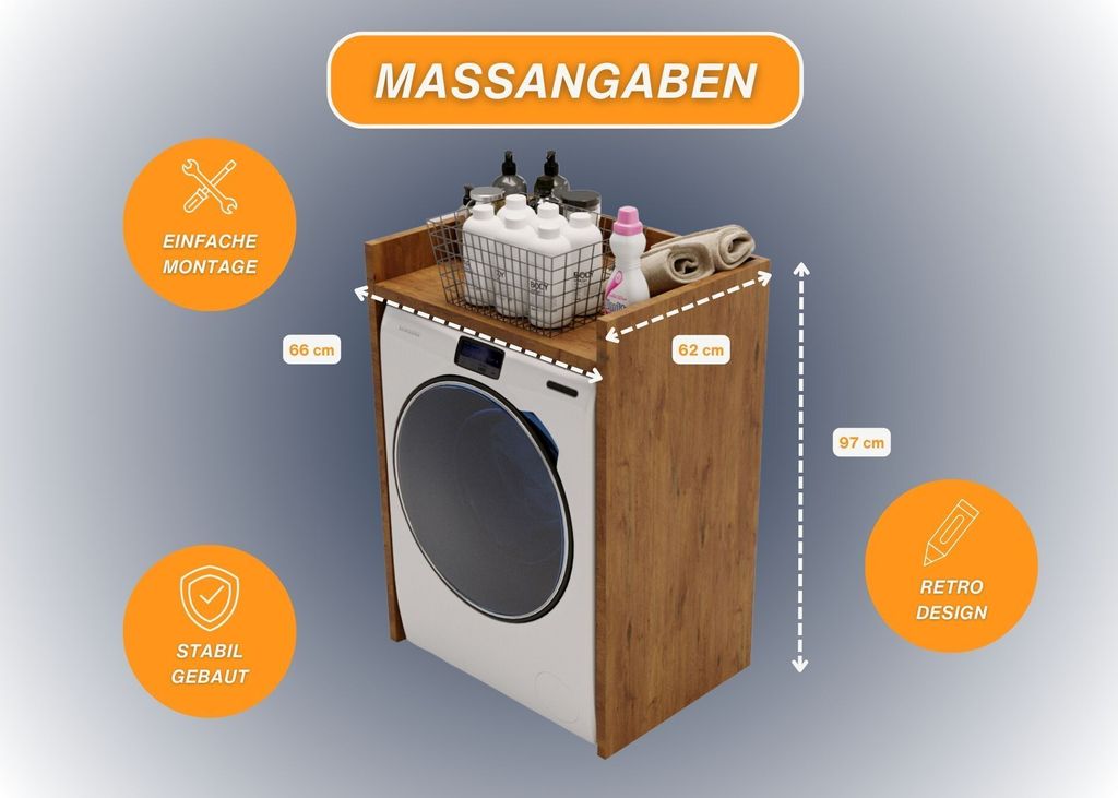 CraftPAK Waschmaschinenschrank geeignet für | Kaufland.de