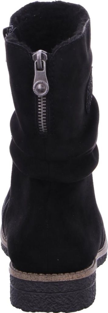 Rieker Damen Stiefelette geraffter Schaft Schwarz 39 EU