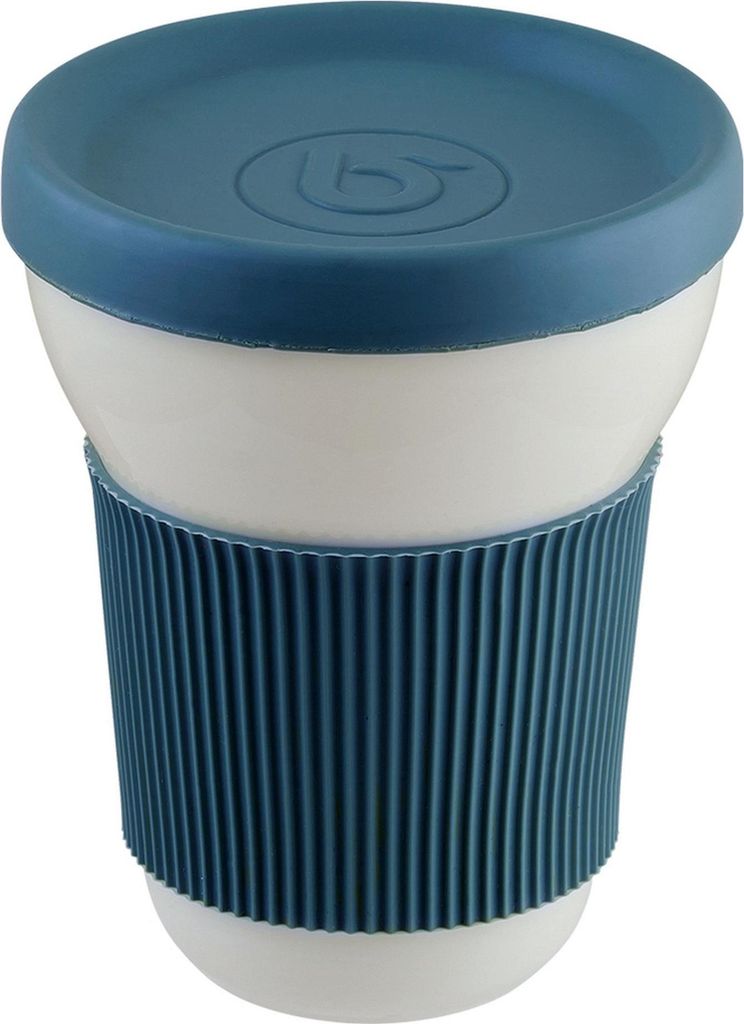 Softline Cream Becher 35cl mit Sky Griff u. Deckel - 6 Stück