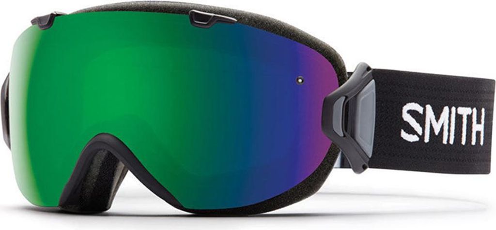 Smith I/OS Black / ChromaPop Sun Green Mirror + Lens