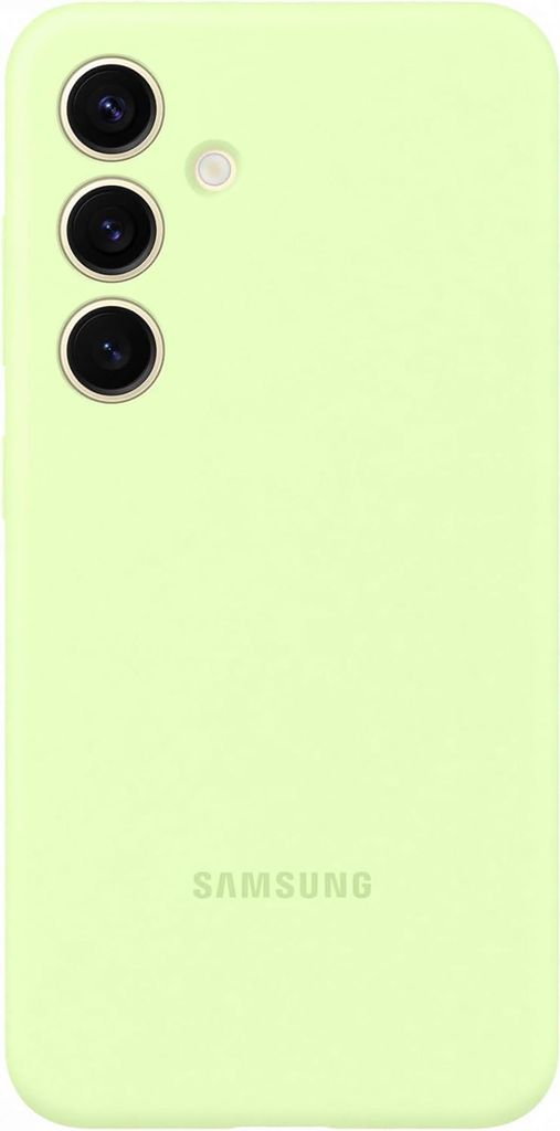 Silicone Case EF-PS921 für das Galaxy S24, Lime Handyhülle