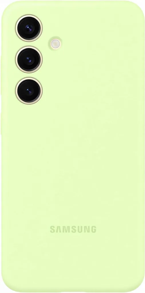 Samsung S24 Custodia Verde Lime Silicone Originale EF-PS921