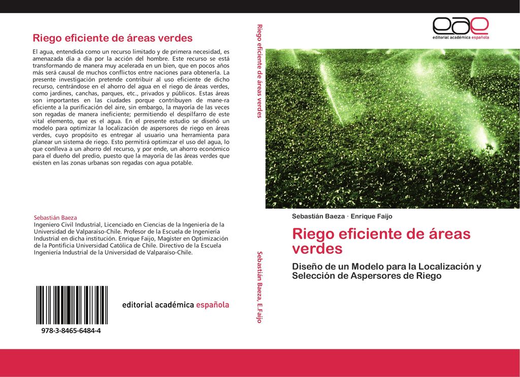 Riego eficiente de áreas verdes