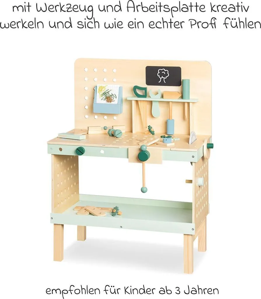 Établi Jupp avec grand plateau multi-usage et structure ultra stable - 3