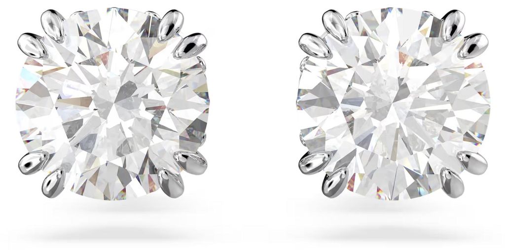 Swarovski Ohrringe Damen Stilla Kollektion in Weiß – Produktbild 