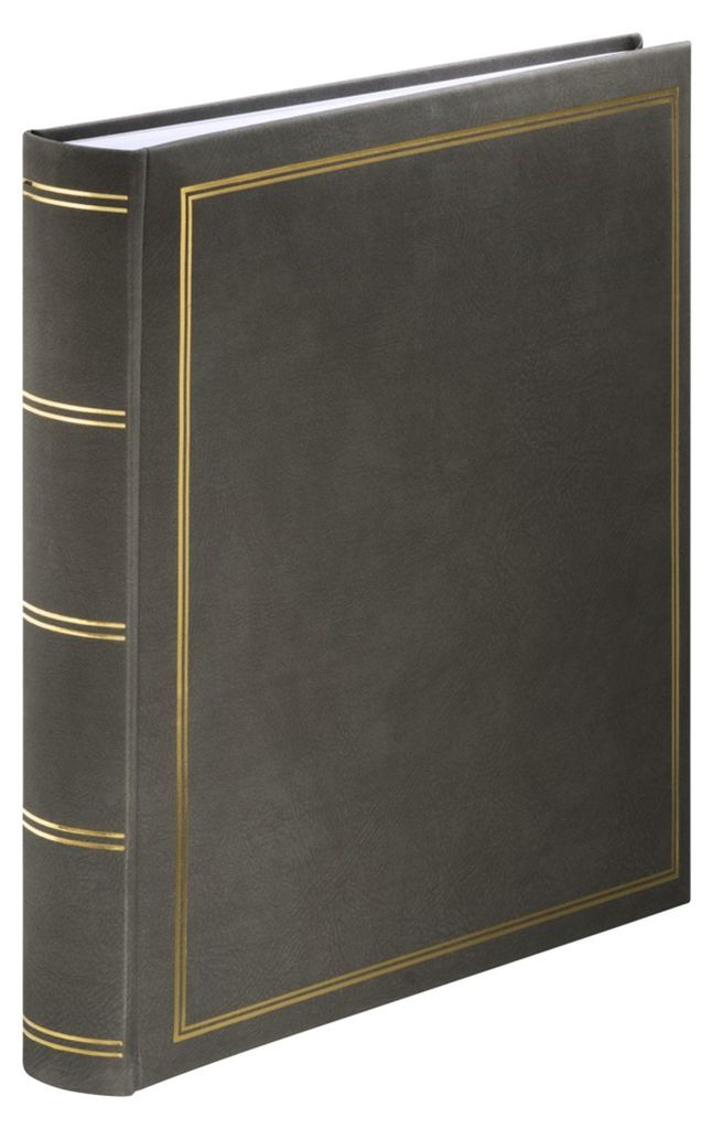 Hama Super-Jumbo London 34x35 80 pages blanches, gris 7158 Image du produit 