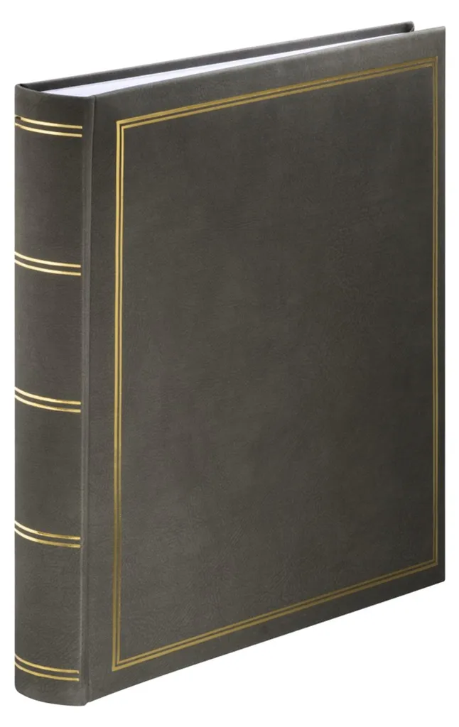 Hama Super-Jumbo London 34x35 80 pagine bianche, grigio 7158