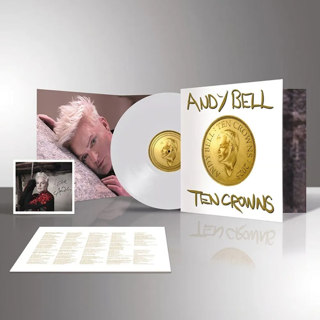 Album Vinyle Andy Bell Erasure Ten Crowns pour Platine et Salon