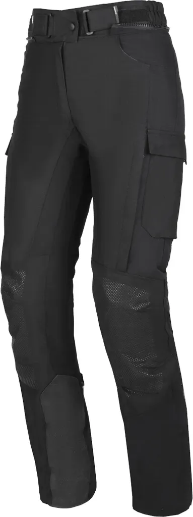 Pantalon Modeka Hydron Femme Noir 21 : Textile Moto étanche et Sécurisé