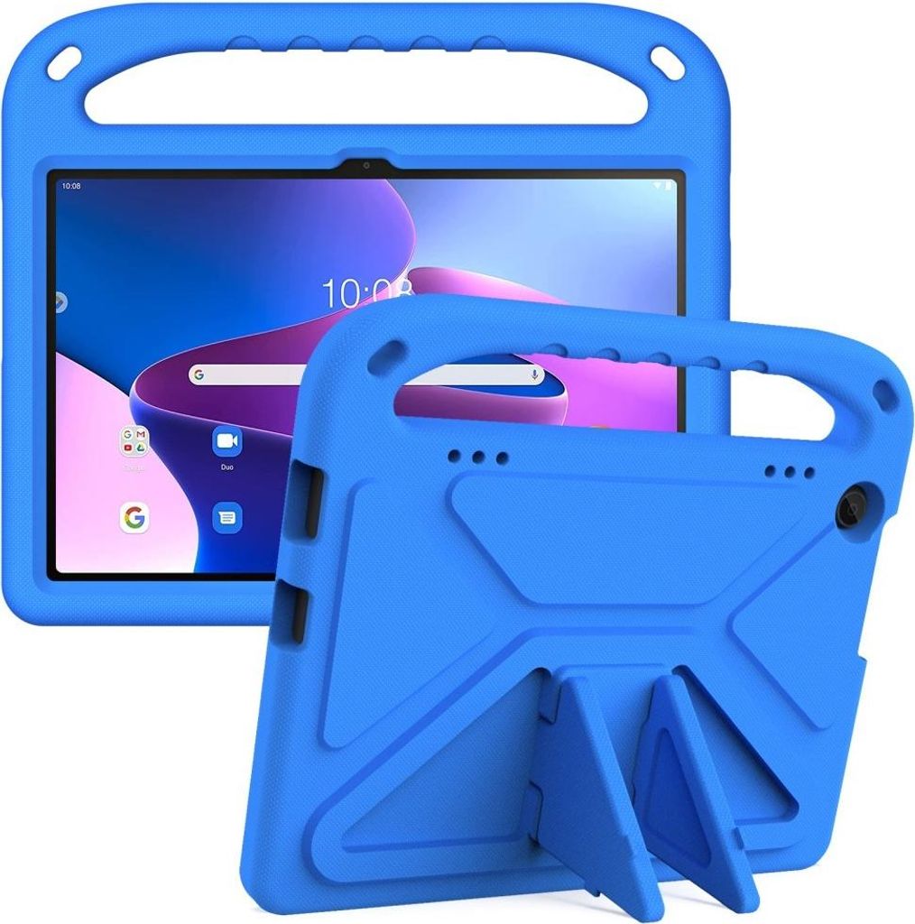 Lenovo Tab M10 Gen 3 Hülle - Stoßfeste Kinderhülle - Blau Produktbild 
