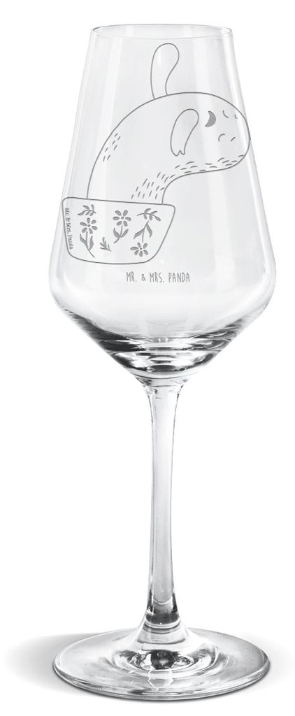 Mr. & Mrs. Panda Weißwein Glas Kaktus Mama - Transparent - Geschenk, Kakteen, Büro, Motivation, Weinglas, wein, Kelch, Ärger, Weißweinkelch, Quote