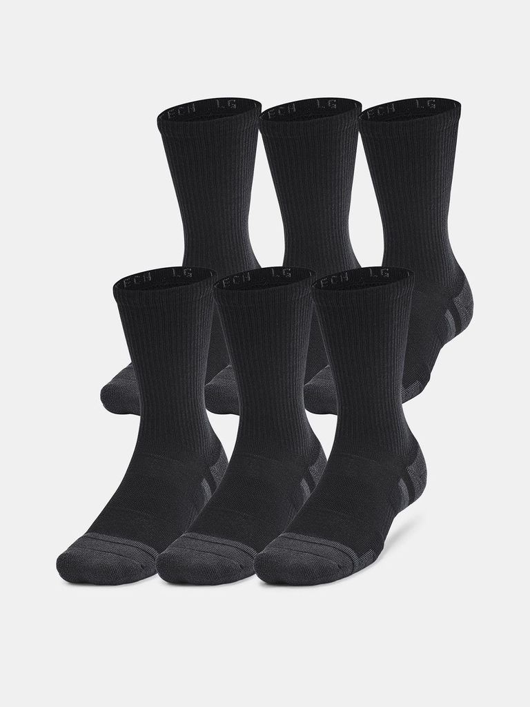 Under Armour Unisex-Socken UA Perf Tech 6er-Pack Crew – Produktbild 
