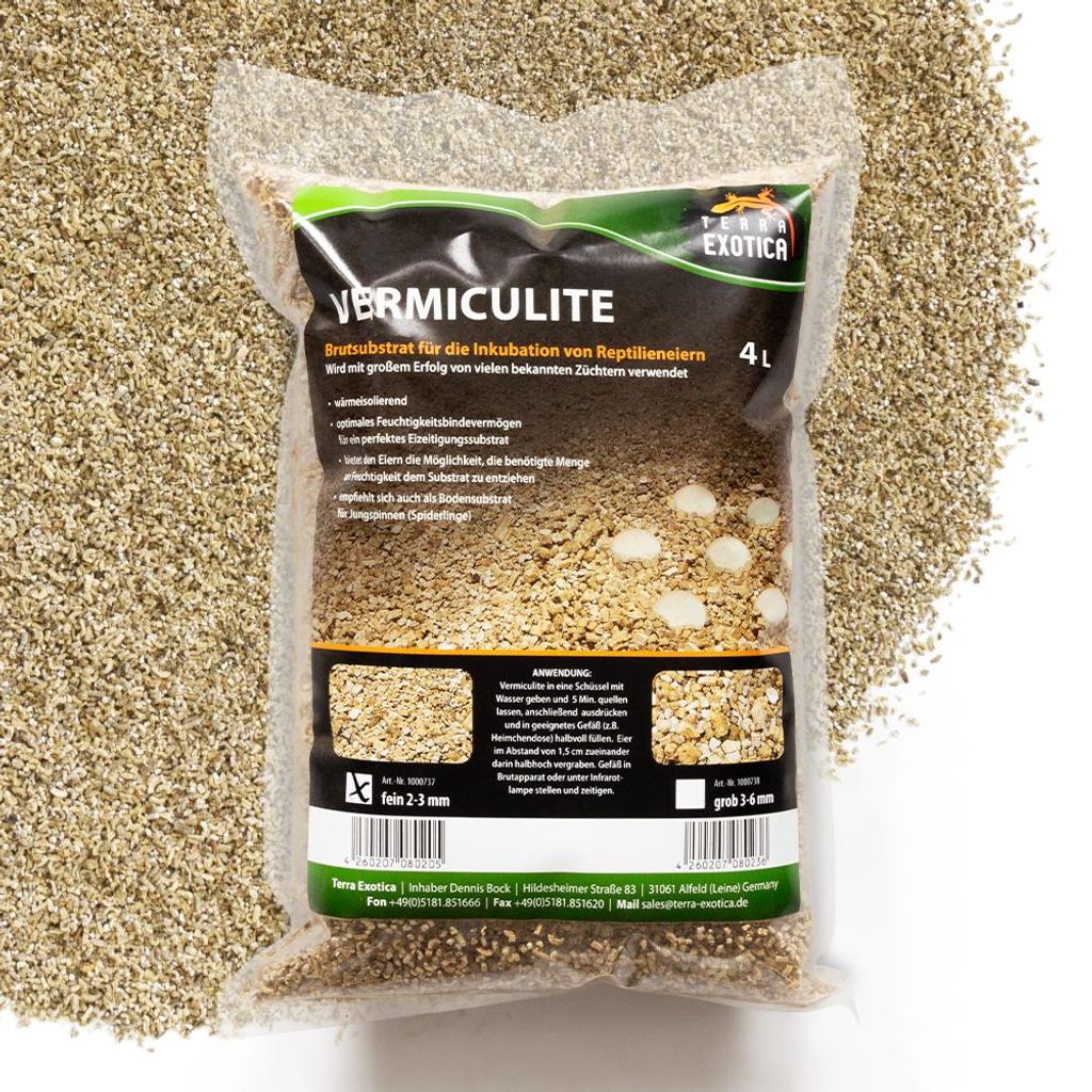 Vermiculite - ca. 4 Liter - Fein Produktbild 