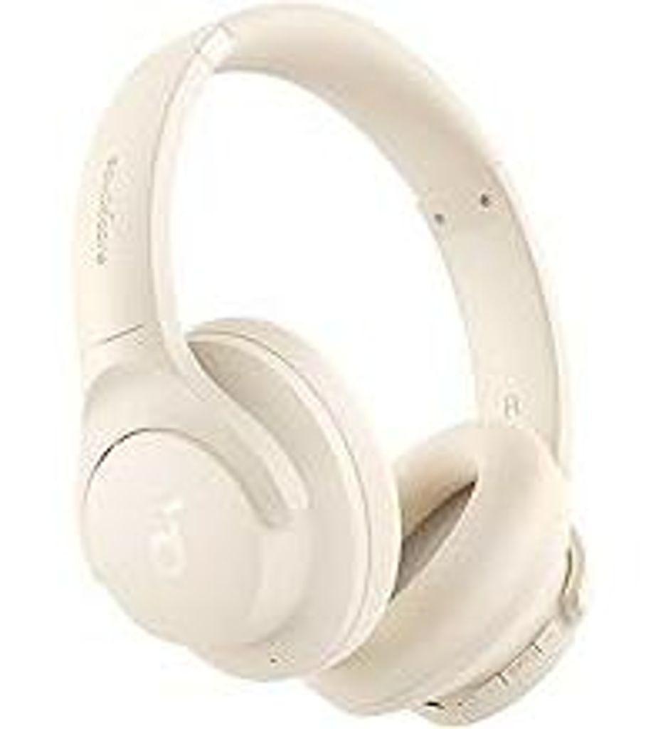 soundcore by Q20i kabelloser Bluetooth Over-Ear-Kopfhörer mit Hybrid Active Noise Cancelling, 40h Spielzeit im ANC-Modus, Hi-Res Audio, tiefer Bas...