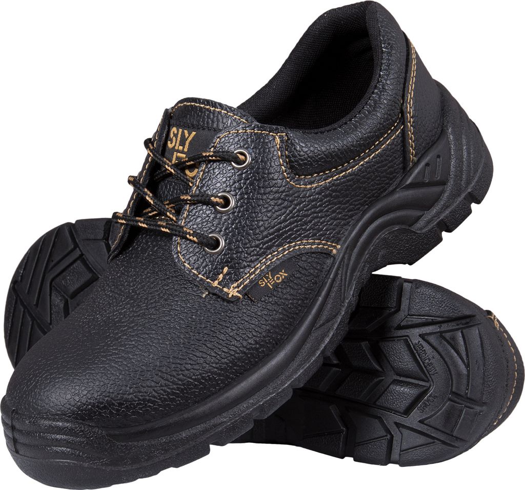 Arbeitsschuhe Stahlkappe Rindsleder Schutzschuhe SB FO Arbeitsschuh OX-SLX-P-SB Gr. 46