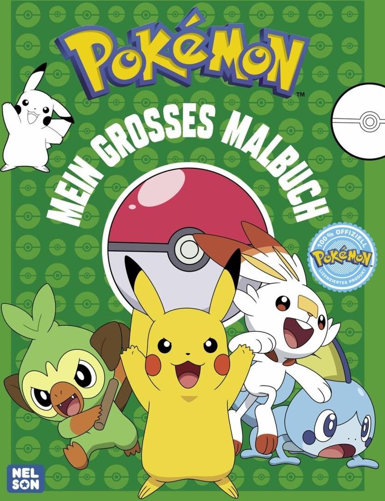 Pokémon Activity-Buch: Mein großes Malbuch Immagine del prodotto 