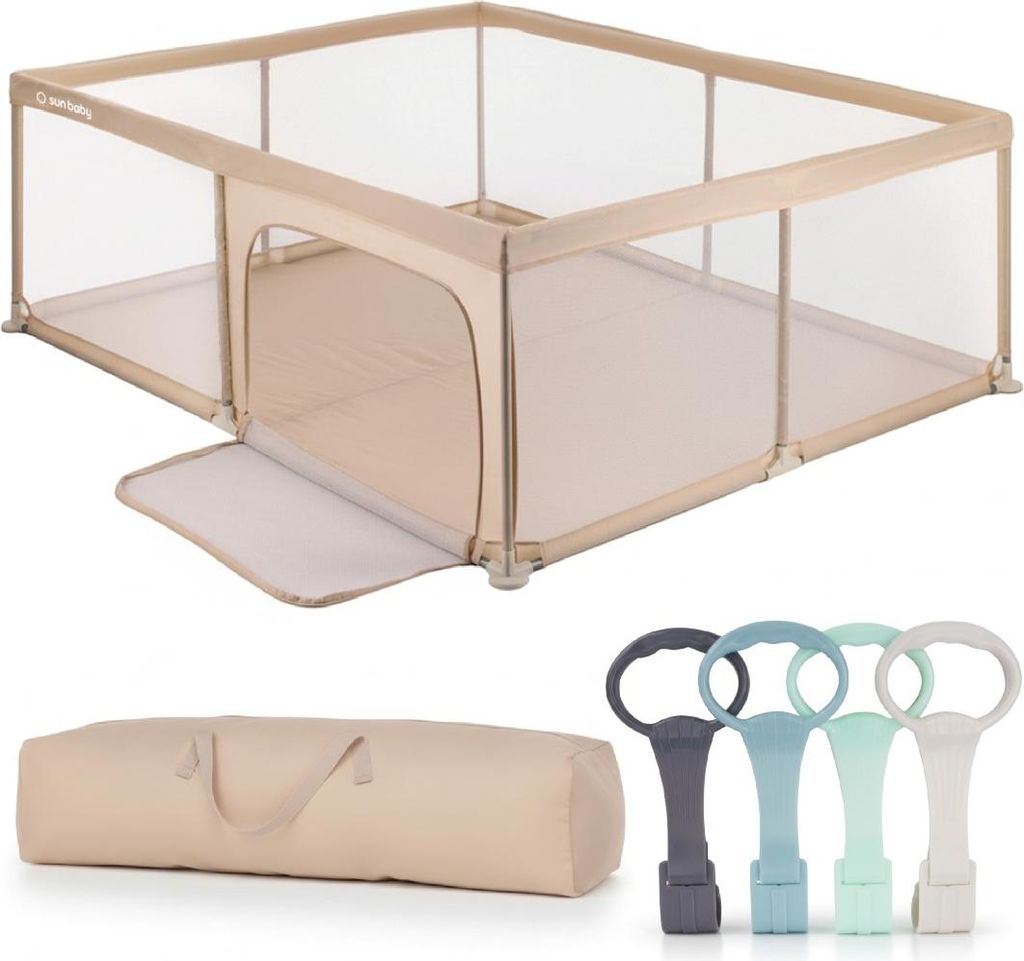 Laufgitter für Babys Laufstall Baby 150x200 cm GRIFFE Produktbild 