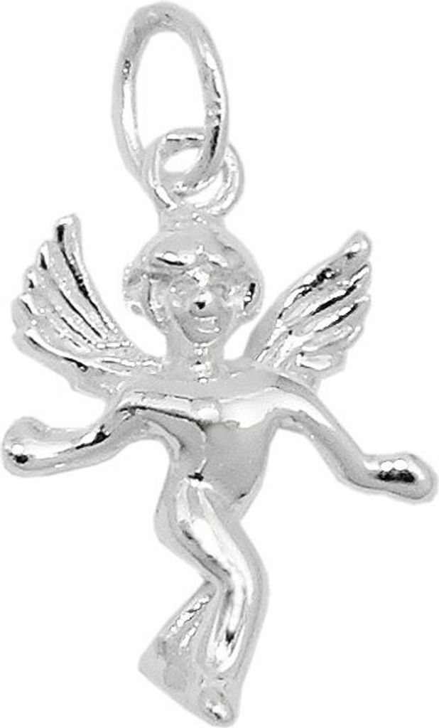 Anhänger Silberanhänger hübscher Engel echtes 925 Silber Damen