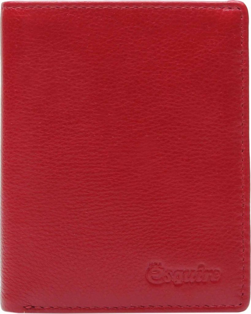 Esquire Leder Geldbörse Viktoria 62 Wallet Red rot