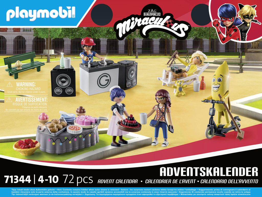 71344 Adventskalender Miraculous: Picknick in Paris Produktbild 