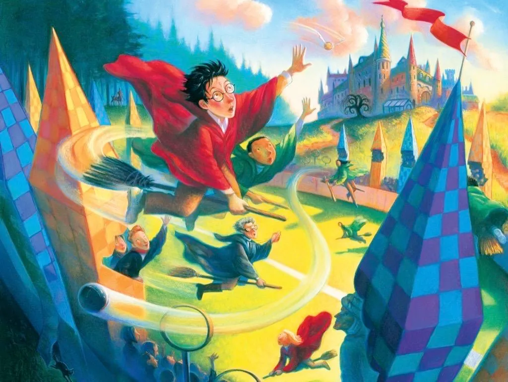 Puzzle Harry Potter Quidditch 1000 pièces New York Puzzle Company
